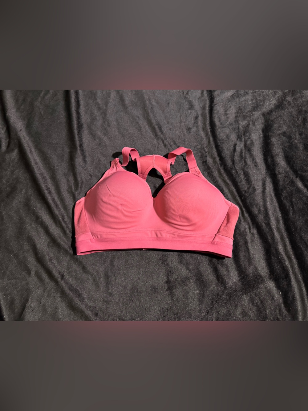 Victoria's Secret Pink Padded Sports Bra with Racerback